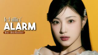 Ichillin' (아이칠린) - 'Alarm' | Line Distribution