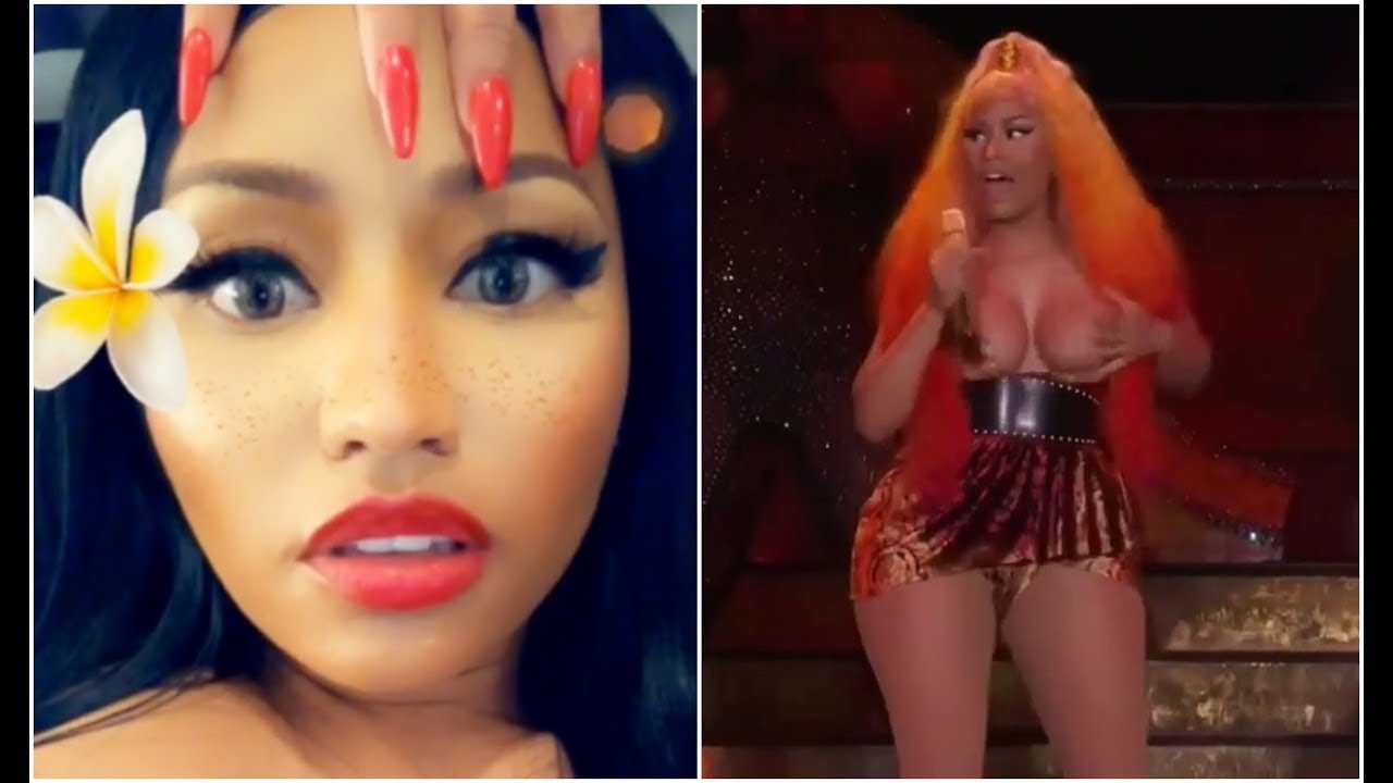 Nicki Minaj Responds After Boobs Pop Out At Made In America 