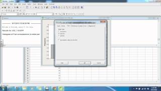 Relative Frequency Histograms in Minitab
