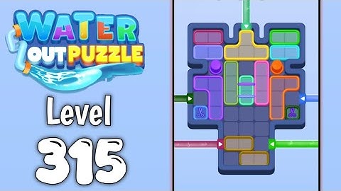 Water Out Puzzle Level 315 Walkthrough