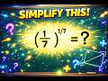 Simplification |"Can You Solve This Beautiful Exponential Problem? 🤯 Only Geniuses Get It Right!"