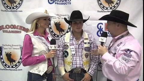Paige Nicholson with Richmond Champion at the 2014...
