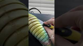 350% rainbow fidget slug