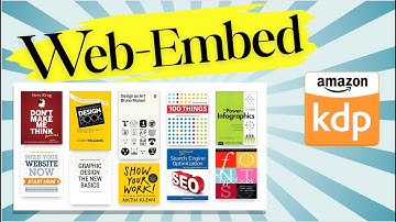 Amazon KDP-boek op uw website insluiten