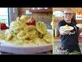 PASTA E CAVOLFIORI ABBESTIA crema di PARMIGIANO pasta ai cavolfiori con crema al formaggio grana