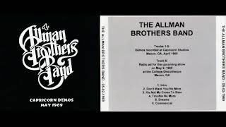 Video thumbnail of "THE ALLMAN BROTHERS BAND live in Macon, GA, April/May 1969"