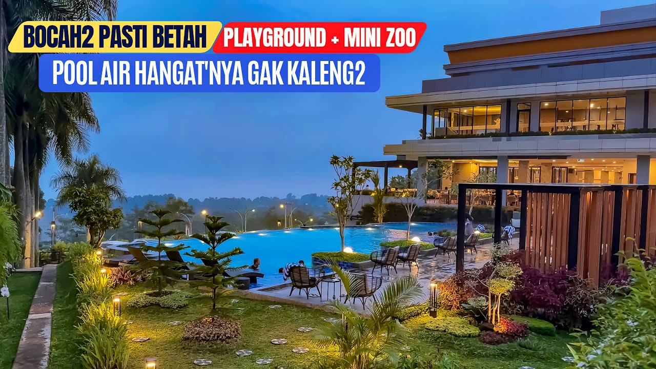 HOTEL RAMAH ANAK TERBARU DI CIATER INI LANGSUNG JADI FAVORIT KELUARGA..! Laska Hotel & Resort Ciater
