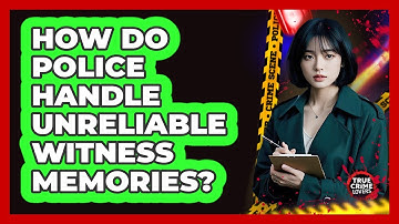 How Do Police Handle Unreliable Witness Memories? - True Crime Lovers