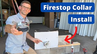 How to Install a Firestop Collar