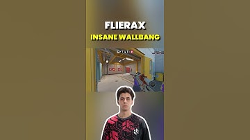 Flierax insane wallbang #memes #cs2 #gaming #funny