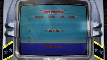 After Burner - Arcade (Realistic crt monitor bezel)