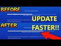 How To Make Your PS4/Xbox Download Games FASTER ( UPDATE FASTER )!!!