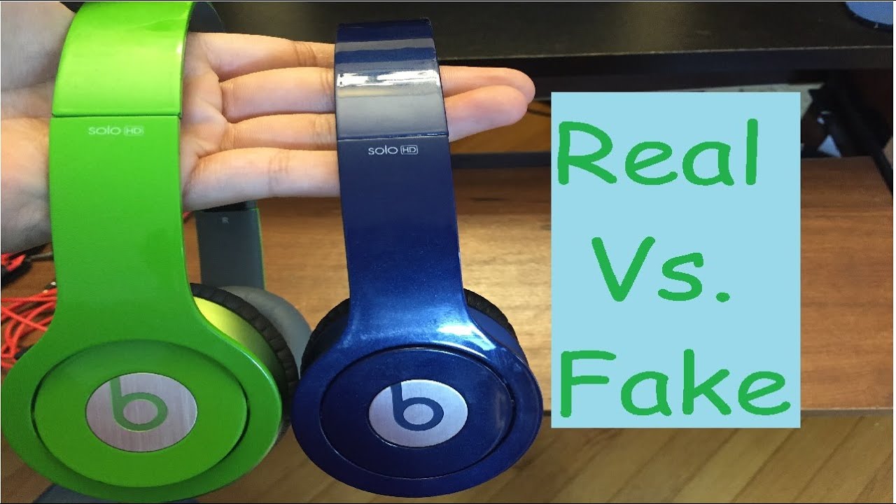 Beats Solo hd's Real vs Fake - YouTube