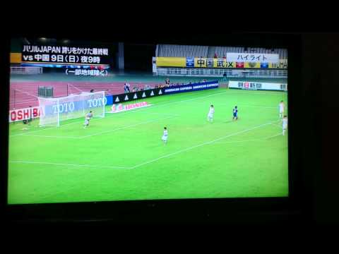 東アジアカップ 2015 日本 対 韓国 ハイライト