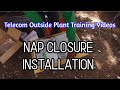 NAP (Network Access Point) Closure Installation - FTTH deployment