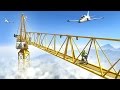 CRANE vs. PLANE! (GTA 5 Funny Moments)