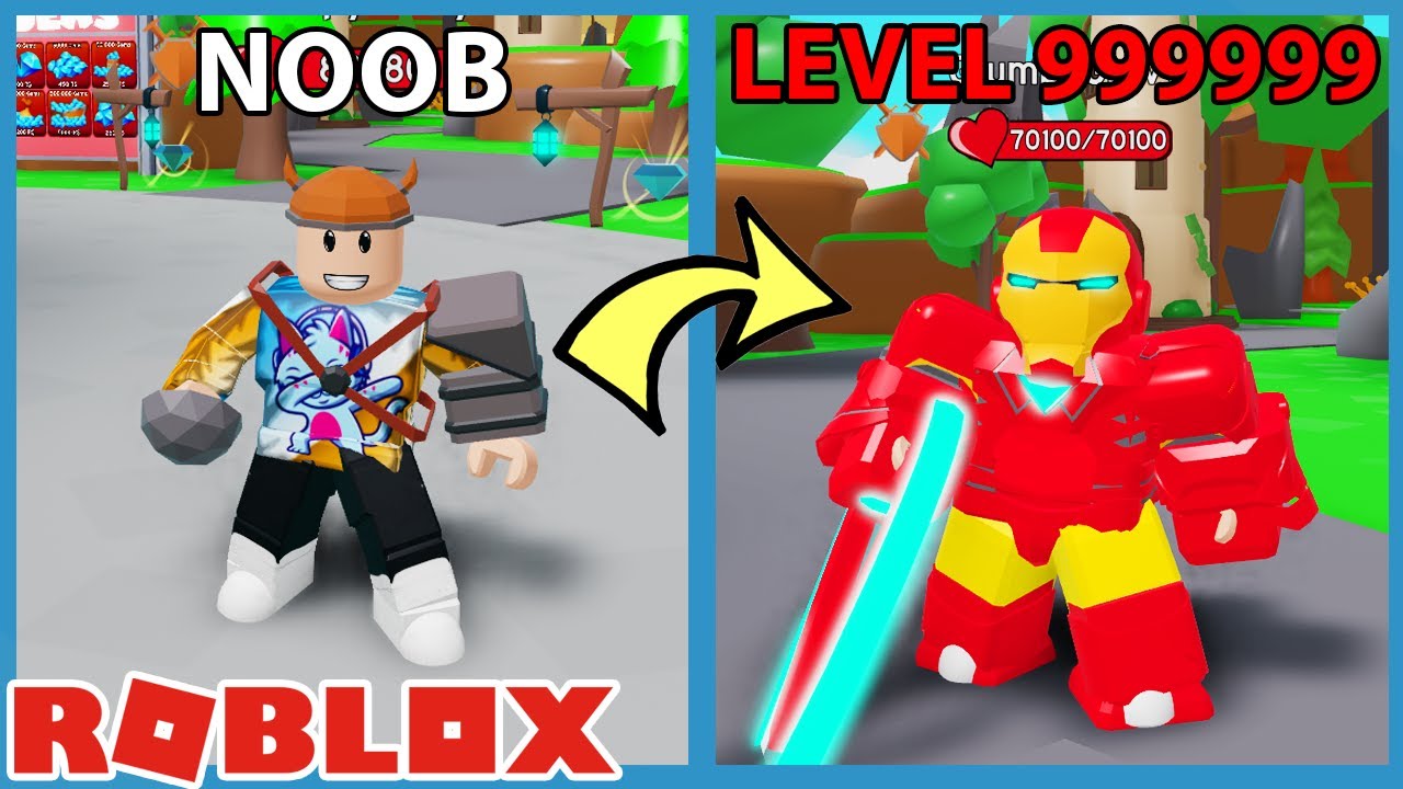 I Became A Level 999 999 Gladiator In Roblox Youtube - muscular roblox noob dabbing