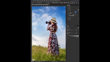 Tilt-Shift Blur in Photoshop #shorts