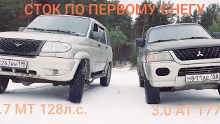 Монтеро Спорт VS Уаз Патриот