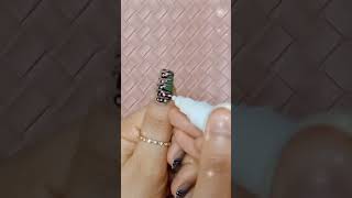 Easy & Simple Nail Art Design at home ??youtubeshorts2023 subscribe nailart ???