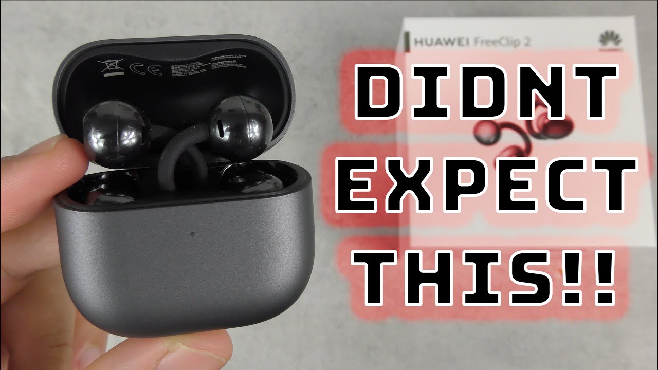 Самые удобные наушники в мире? Huawei FreeClip 2: распаковка и обзор.