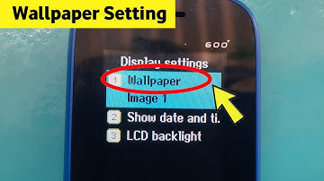Lava Keypad Mobile Display Wallpaper Setting