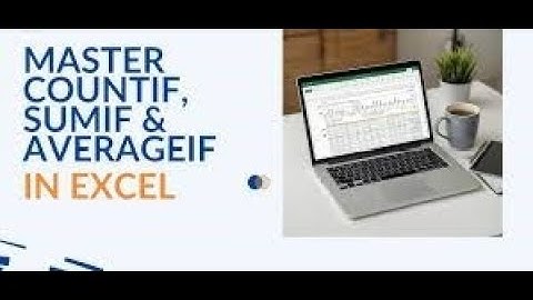 Master Excel AGGREGATE, SUMIF & COUNTIF | Step-by-Step Tutorial for Beginners