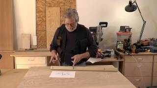Layout an accurate ellipse with a stick, 2 nails, and a pencil