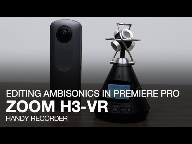 Zoom H3-VR フィールドレコーディング 360° VR ZOOM