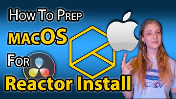 How To FIX MacOS Reactor Install Issues w/ DaVinci Resolve & Fusion - Quick Tutorial