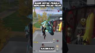 Nasib Botak Pemula Berujung Pecah Telor