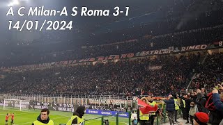 A C Milan-A S Roma 3-1 14/01/2024