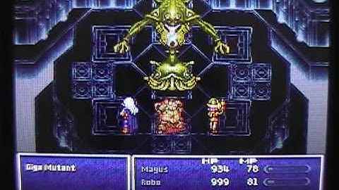 Chrono Trigger Boss #28, 29, 30: Mega, Giga, Tera (Terra) Mutants