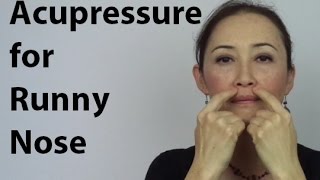 Acupressure for Runny Nose - Massage Monday 285