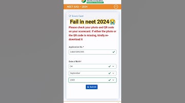 Neet 2024 result declared // Fail neet2024🥹🥹// #neet #failure #neet2024