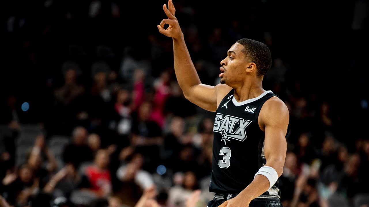 Highlights keldon johnson s 33 pts vs chicago bulls 2022 23 san