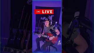 Whipping Post Guitar Solo On A TikTok Live Stream