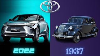 Toyota Cars Evolution 2022 - 1937