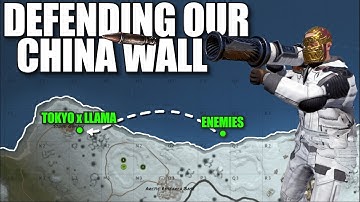 How a 40,000 hour mute duo defends against 16+ players in Rust... Ft LuckyLlama