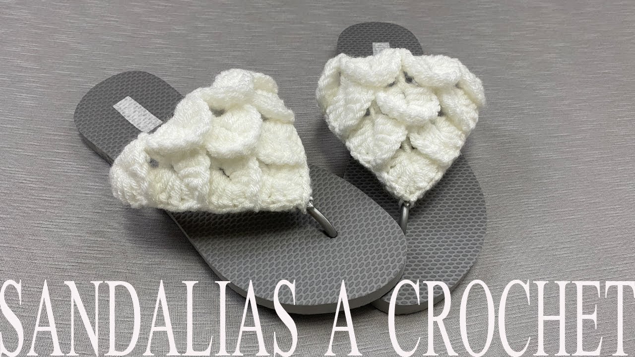 DESCUBRE COMO TEJER SANDALIAS A CROCHET