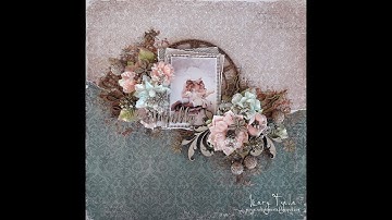 Step-by-Step tutorial Mixed Media Layout 
