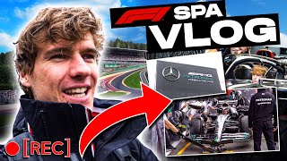 I Went to the Belgian GP with Mercedes