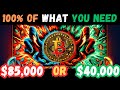 Bitcoins big decision 85000 surge or 40000 dip  ultimate crypto market breakdown  xrp  eth