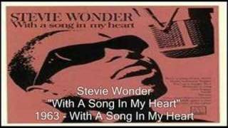 Watch Stevie Wonder With A Song In My Heart video