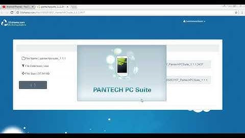 Pantech PC Suite  Download Install PC Drivers for Pantech Phones