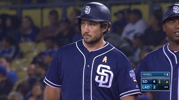 SD@LAD: Sanchez slashes RBI single to left in the 8th