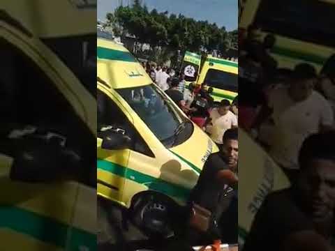 مصابين ووفيات في حادث تصادم كارليتو مروع بطنطا