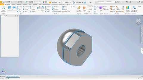 Bài tập 19 Inventor Mô hình hóa 3D và xuất bản vẽ 2D trong inventor