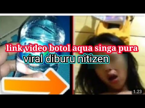 Botol Aqua Viral Di Singapura || VIRAL TIKTOK || Botol Aqua Viral Di Singapura Twitter Video