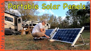Portable Solar Panels for our Motorhome by MilesAcrossUSA 1,049 views 1 year ago 19 minutes